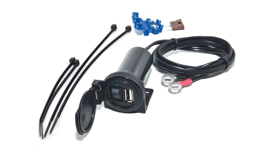 BMW R 1200 GS LC (2013-2018) & R 1200 GS Adventure LC (2014-2018) USB socket with On/Off switch